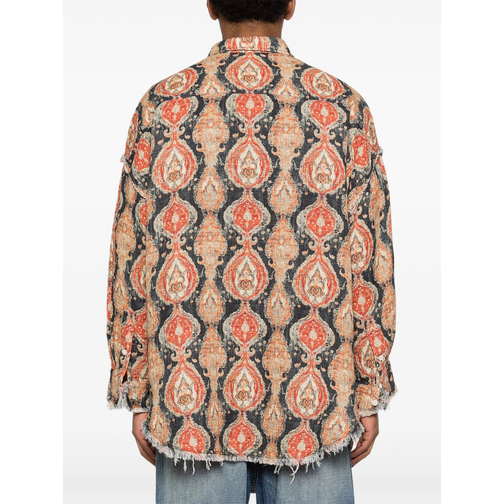 R13 Shirts - Orange, Black | 5438866c8fdcb7ed5195eaaa7f16241023598109