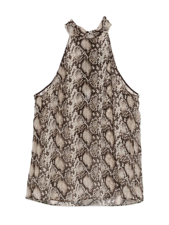 Nili Lotan Tops - Neutral, Brown | 34c8bb175d3337a1df1cd41fe1705ddbd9876782