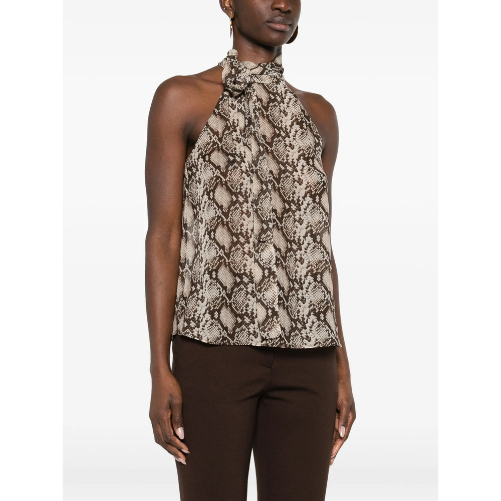 Nili Lotan Tops - Neutral, Brown | ef86b174fa85803780cb159b3b3c7bf767e64201