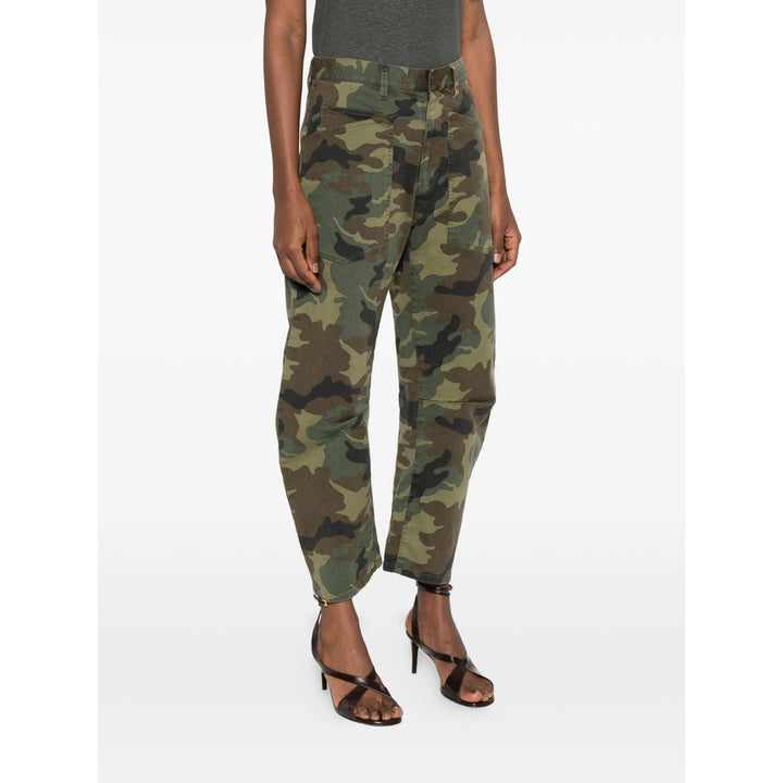 Nili Lotan Pants - Green, Brown | a8e7712cc6af943f2b5cb05b7e12d6e194c3ecea