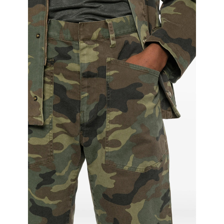 Nili Lotan Pants - Green, Brown | 491aa8cc1b5c62844b434f45cfb6e85049af5801