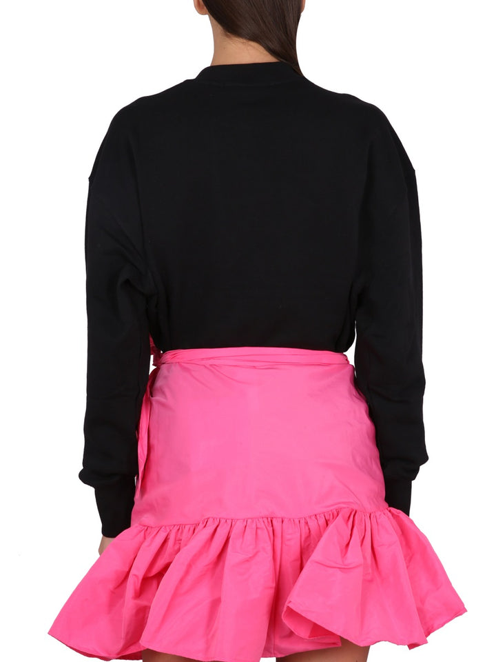 MSGM Sweatshirts - Black | Wanan Luxury