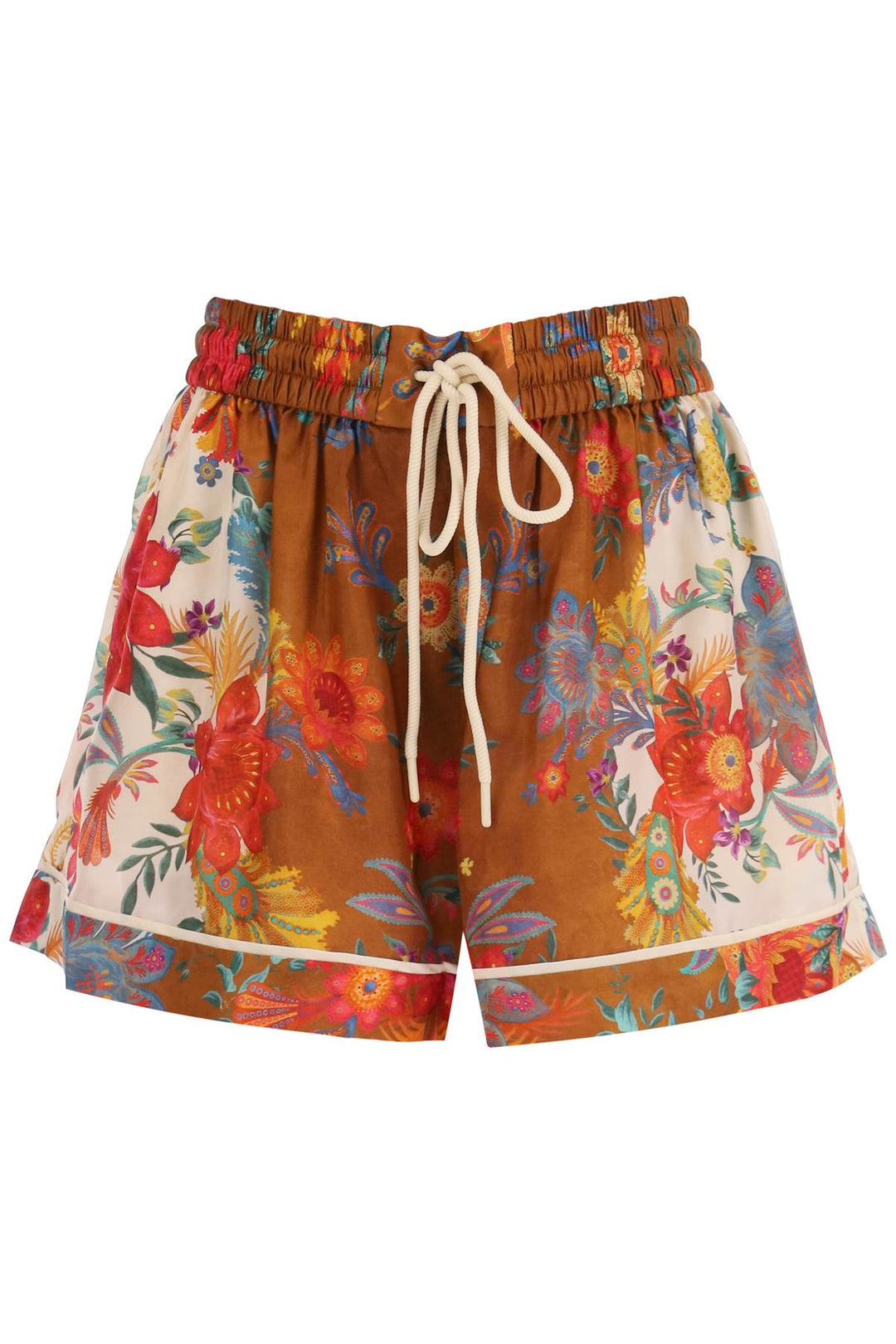 'Ginger' Shorts With Floral Motif