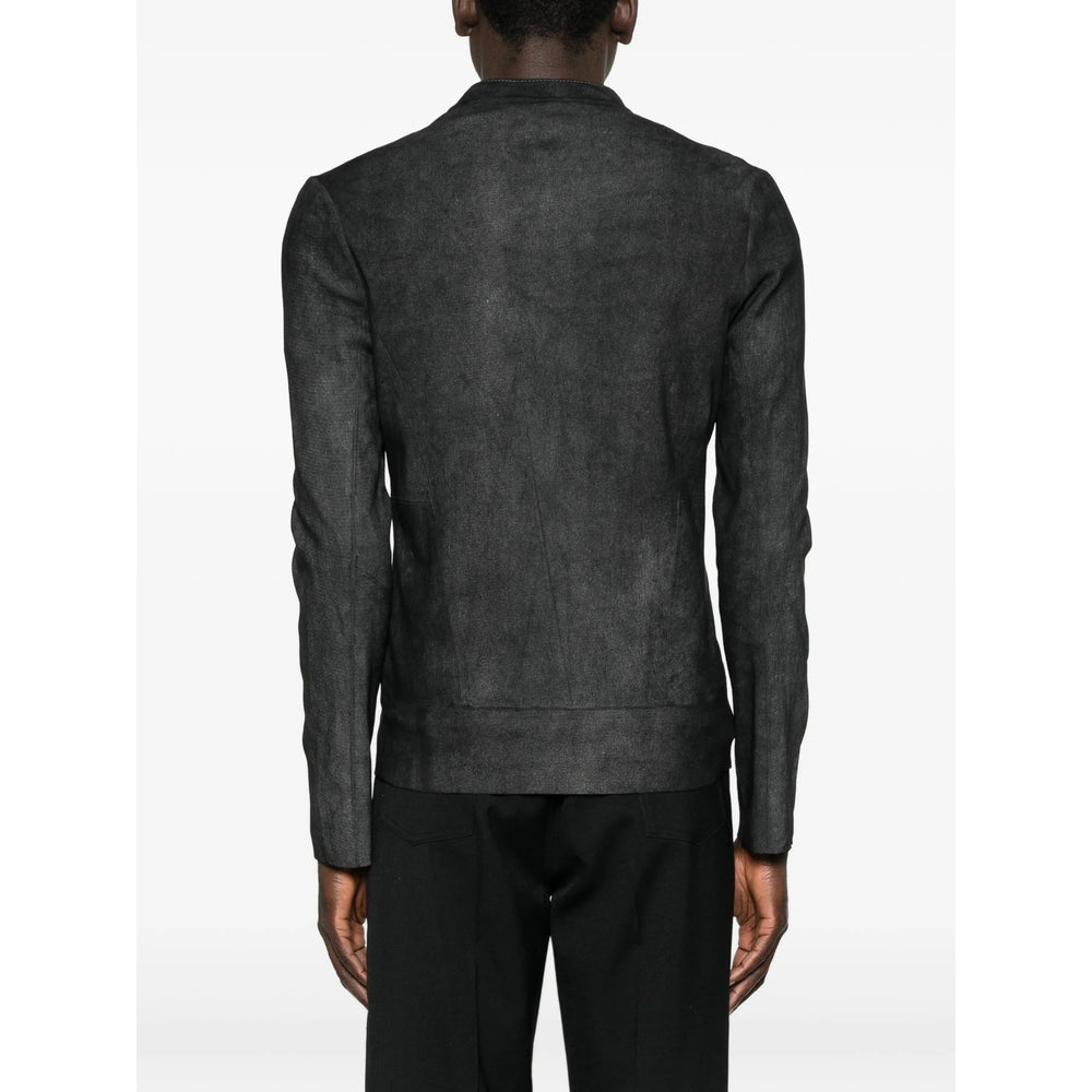 Giorgio Brato Leather Outerwears - Black | 01917dd95ce8e502fc282bb49db90f23ed153c96