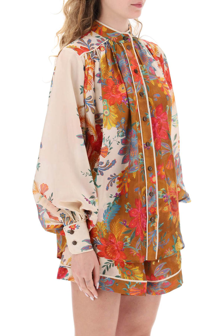 'Ginger' Blouse With Floral Motif