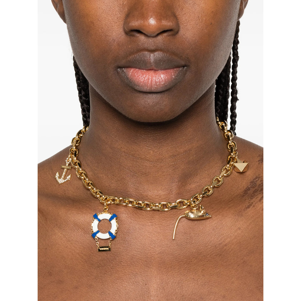 Vivetta Jewellery - Gold, White | a08935cde00351dd2d6220018f74fe3eed497215