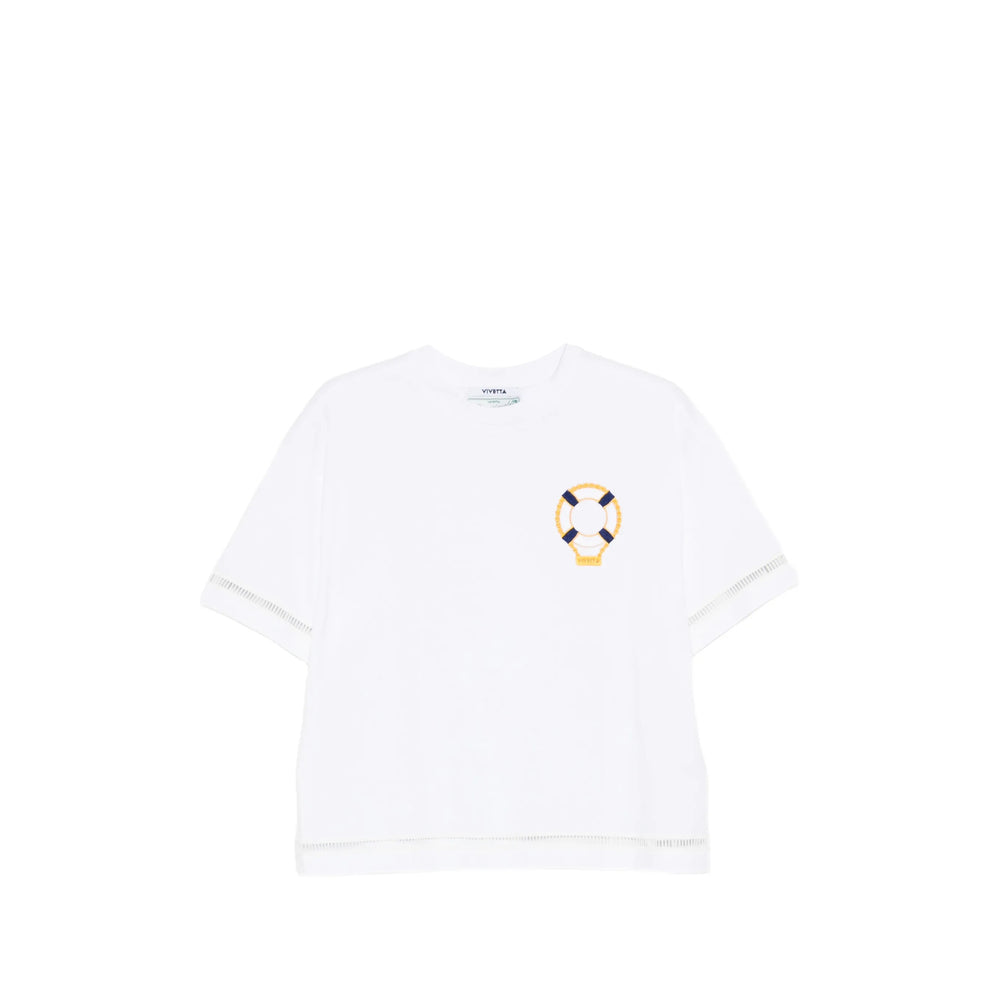 Vivetta T Shirts - White | 1340c93626512b9c347c7c0cf3334aefa10ab5c7