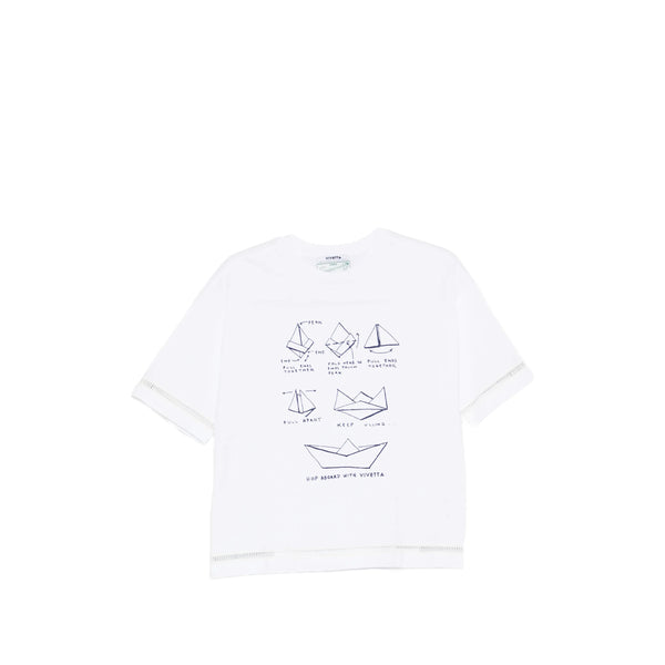 T Shirts White, Blue