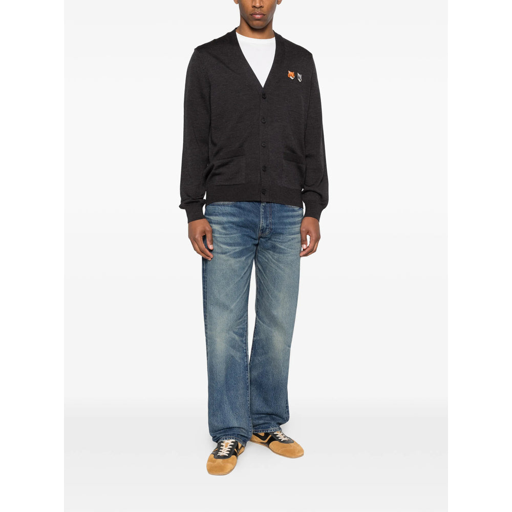 Maison Kitsuné Sweaters - Gray | c8a6be0331b348e679898b56b89ee63e8ba3865d