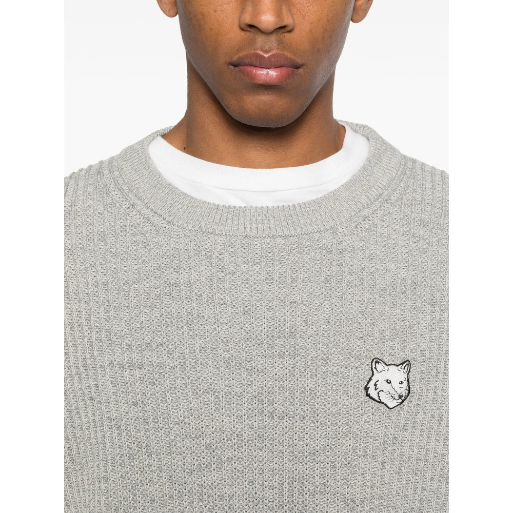 Maison Kitsuné Sweaters - Gray | f35f18dff4331960960a7190fe06ae0512acfe61