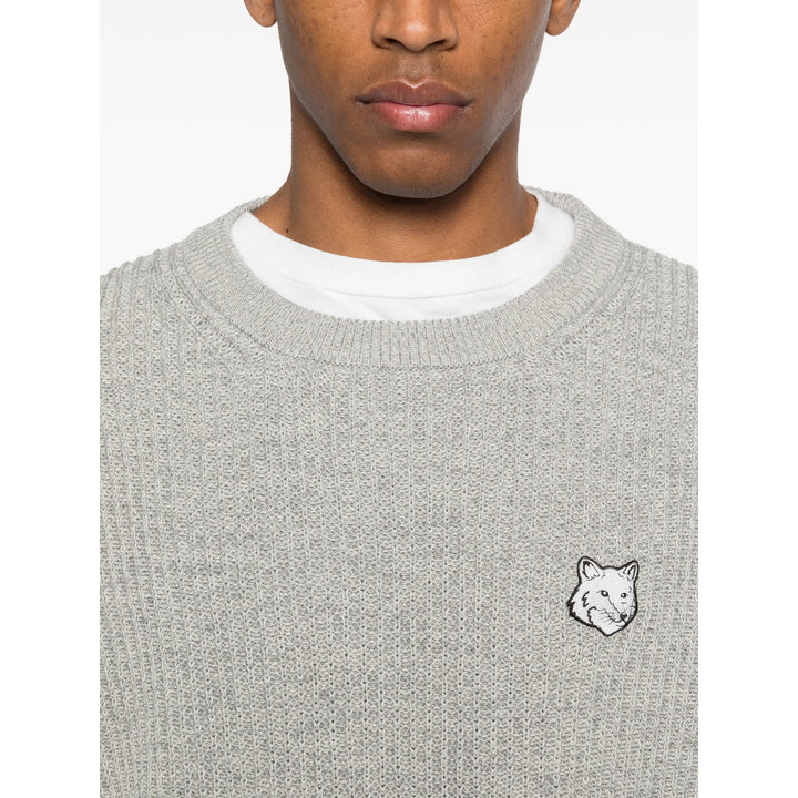 Maison Kitsuné Sweaters - Gray | f35f18dff4331960960a7190fe06ae0512acfe61