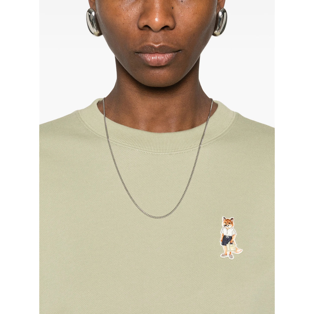 Maison Kitsuné Sweatshirts - Green | 9720350d37caa7d84601cec367006ec50258cd5e