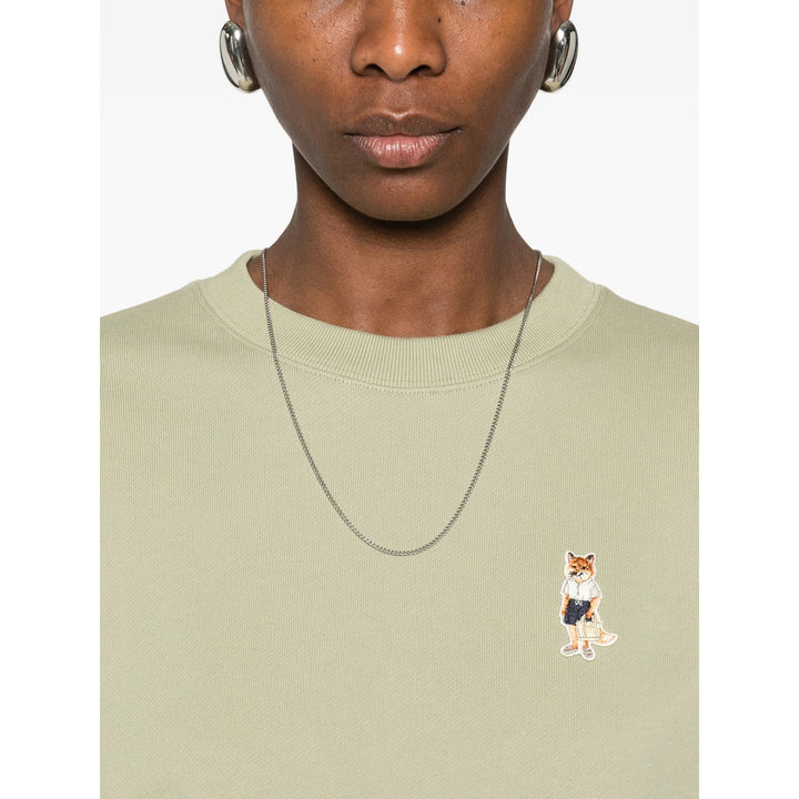 Maison Kitsuné Sweatshirts - Green | 9720350d37caa7d84601cec367006ec50258cd5e