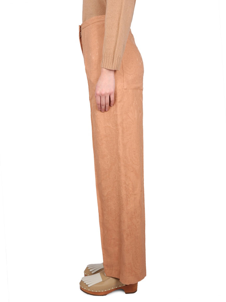 Alysi Pants - Brown | Wanan Luxury