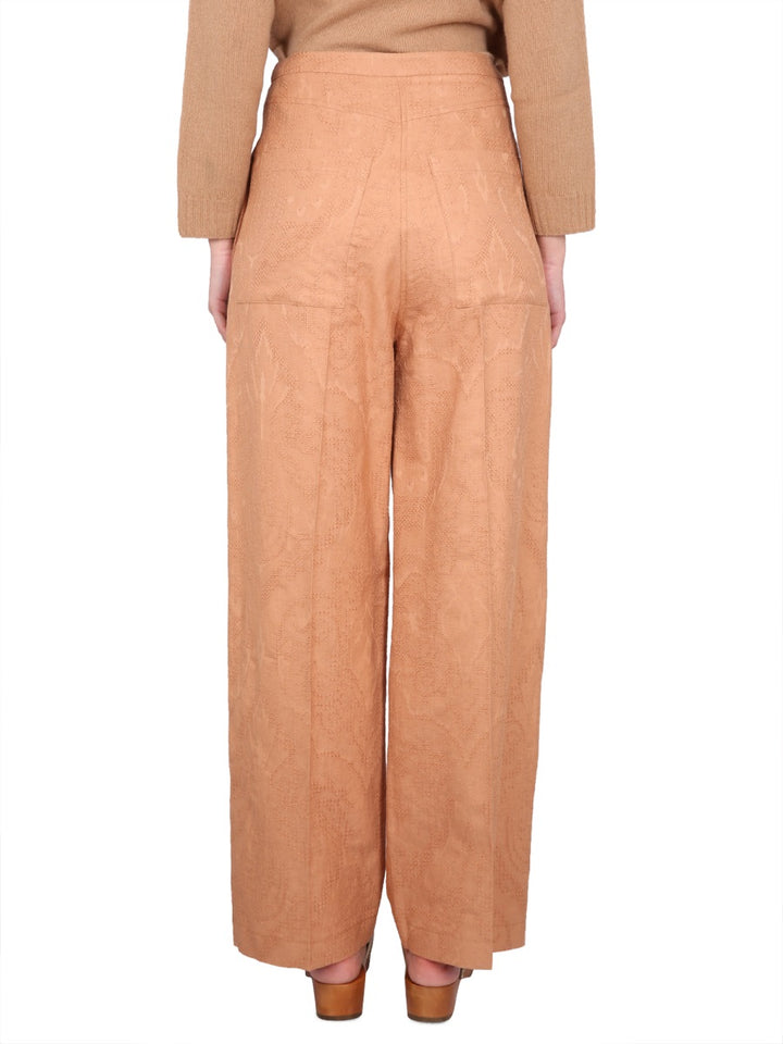 Alysi Pants - Brown | Wanan Luxury