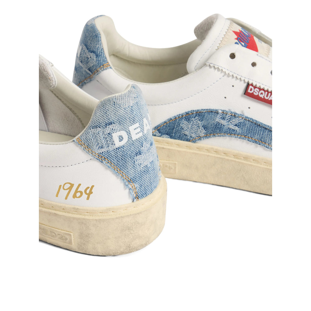 Dsquared2 Sneakers - White, Blue | 5dde20dddc419b1c09cff9cff32b7ff522db631e