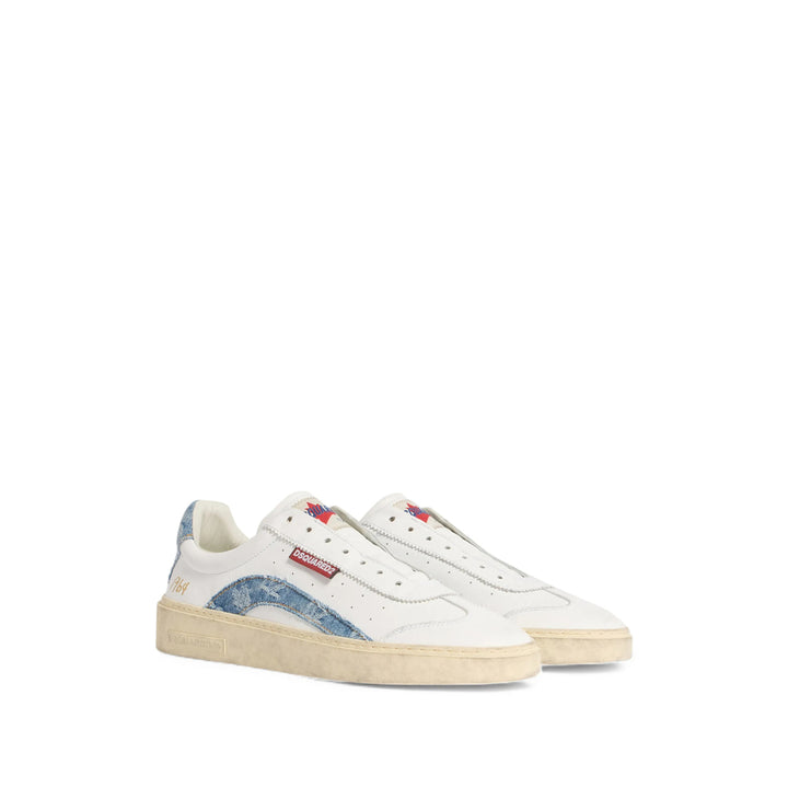 Dsquared2 Sneakers - White, Blue | 812a9dfb9d334c660999ed740a2db8d68dc36927