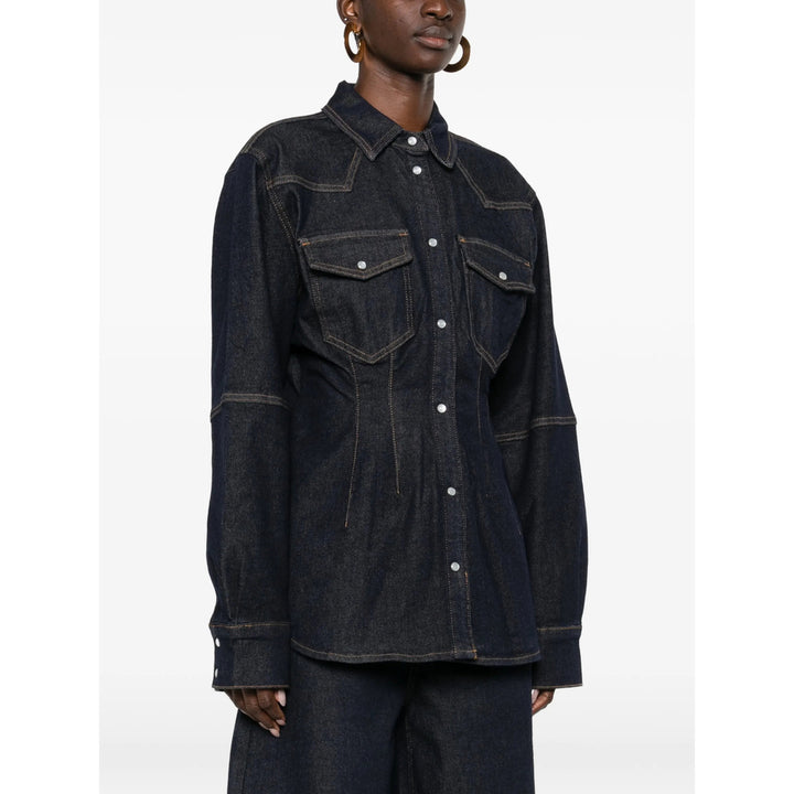 Gestuz Shirts - Blue | 5c47a856451500dbd674ad8d66d02164a33db6f3