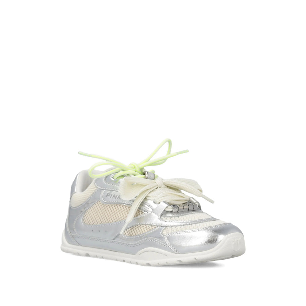 Pinko Sneakers - Silver, Neutral | 073ff3bb6ffc4ced7cc18df4f989c717d6454eb1
