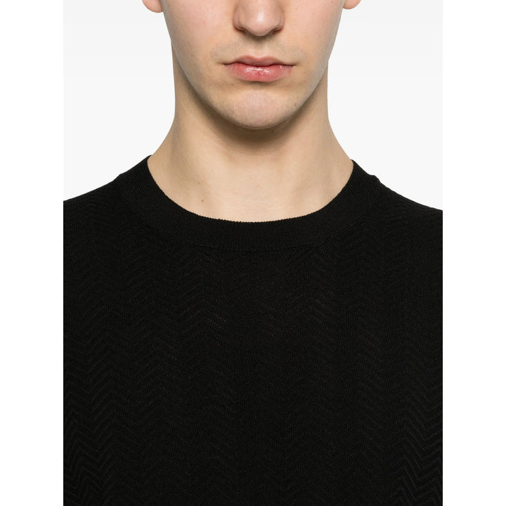 Giorgio Armani Sweaters - Black | 7c75b91b9ed5e0a5e1616829a81f734f5c87e2f0