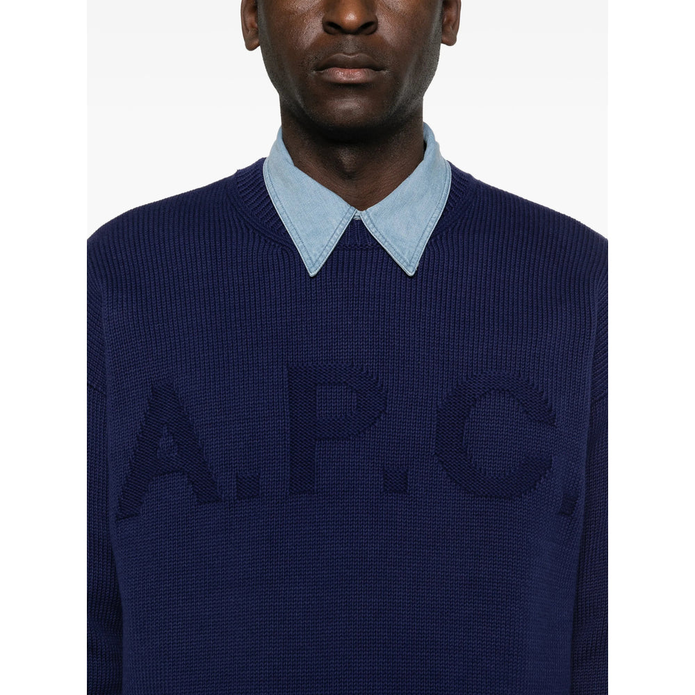 A.P.C. Sweaters - Blue | d747b008121fe6f79579ae68d9f7eb855c112189