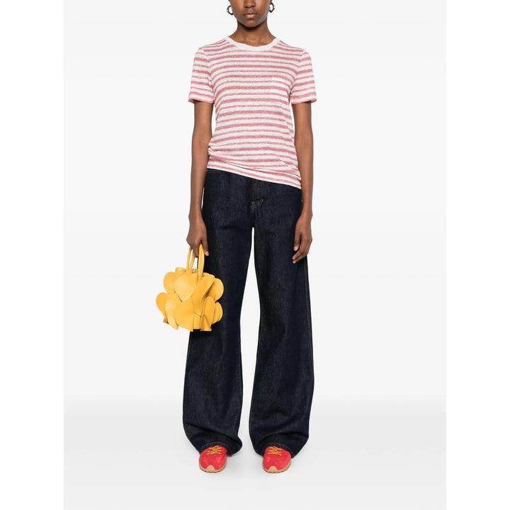 A.P.C. T Shirts - Red, White | c9f6335431fb7f62718c1c7c8ff33431bc0dba87