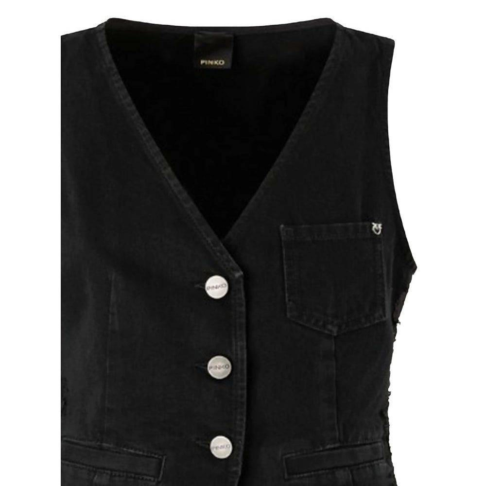 Pinko Waistcoats - Black | 708f904ea9a81a0de0337a0588a22e4989aa39d9