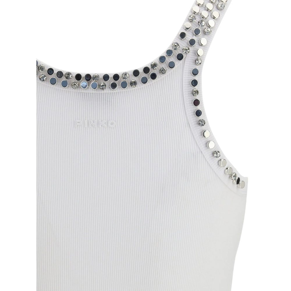Pinko Tops - White | 5e6da16f82848d2c9843f48070e52b0135dc1663