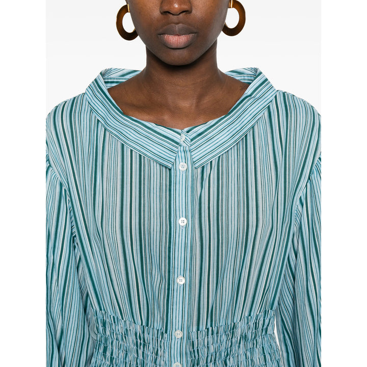 Pinko Dresses - Blue, White | 04a0cfa844b00783524cbaccb173e54513455d80