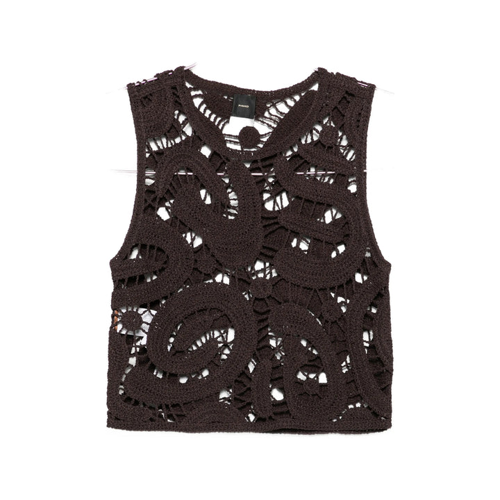 Pinko Tops - Brown | 5859cc9b91b04c3ced1d4936d0adc6be53aa80fa