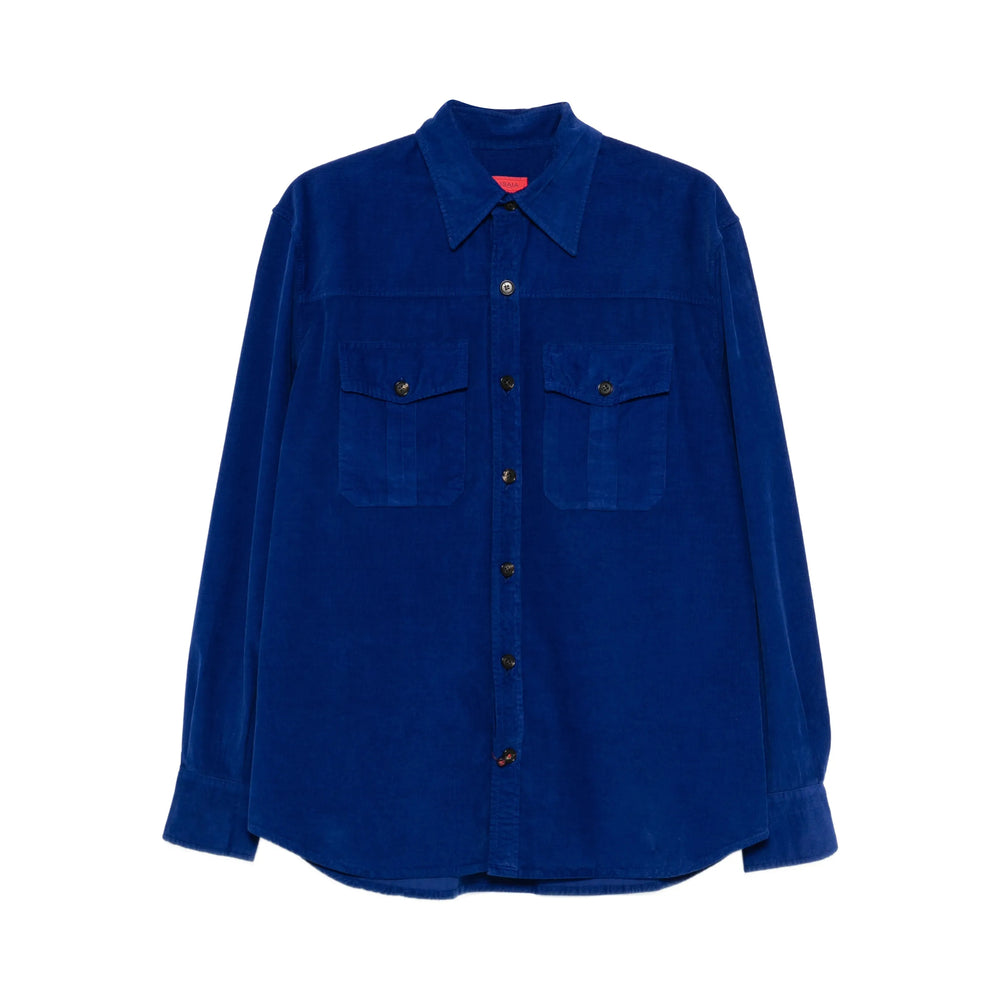 Isaia Shirts Blue | Wanan Luxury