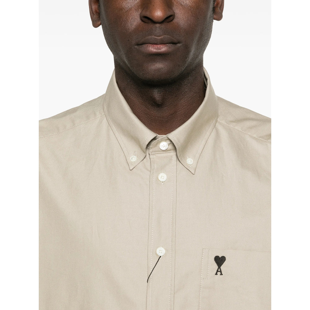 Ami Paris Shirts - Neutral | 1b7c69aa17769d5d45e9eb58e37f783f60f7b2d1