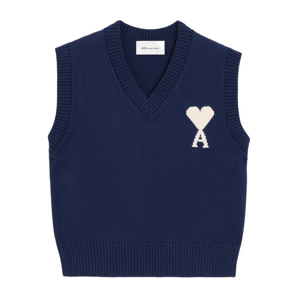 Ami Paris Sweaters - Blue | 8d9e9e16ba7a5d6f908f440c2c36f45a5c8cac2e