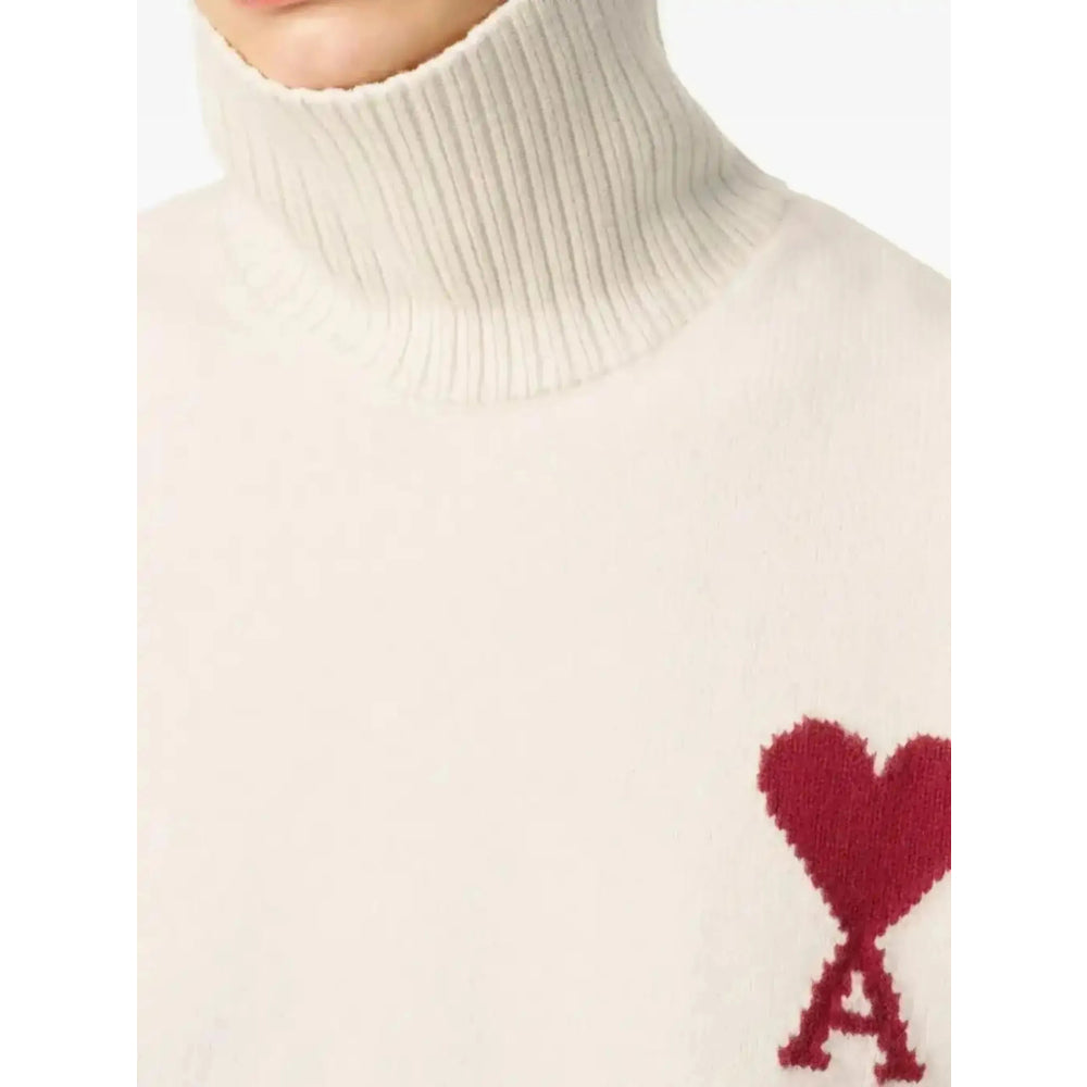 Ami Paris Sweaters - Neutral | cdf6f2822f0d8b6335150146c8270d4212fb2071