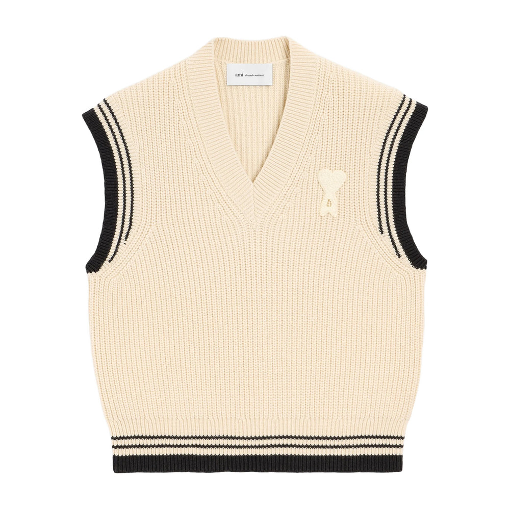 Ami Paris Sweaters - Neutral, Black | 2099cdbe018d91669819a9ab3581e0259ff314c0