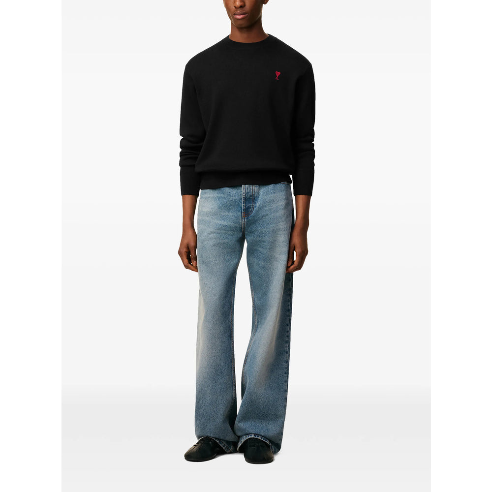 Ami Paris Sweaters - Black | 99fe0e9dbf181165199ff1bedde6d277065c0361