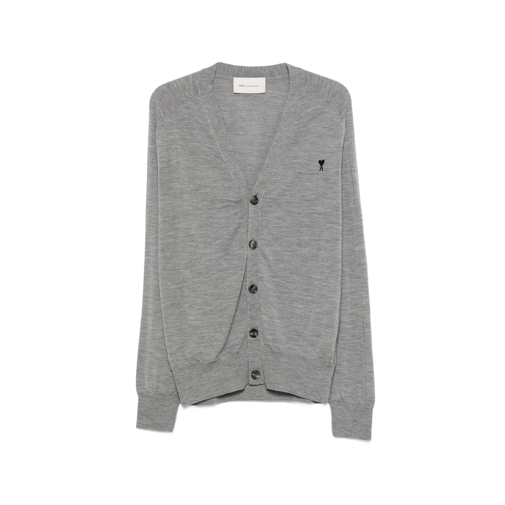 Ami Paris Sweaters - Gray | 23a0119bfa548bab6acd166b33320acdc20b9b82