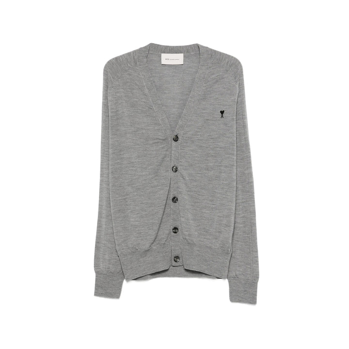 Ami Paris Sweaters - Gray | 23a0119bfa548bab6acd166b33320acdc20b9b82