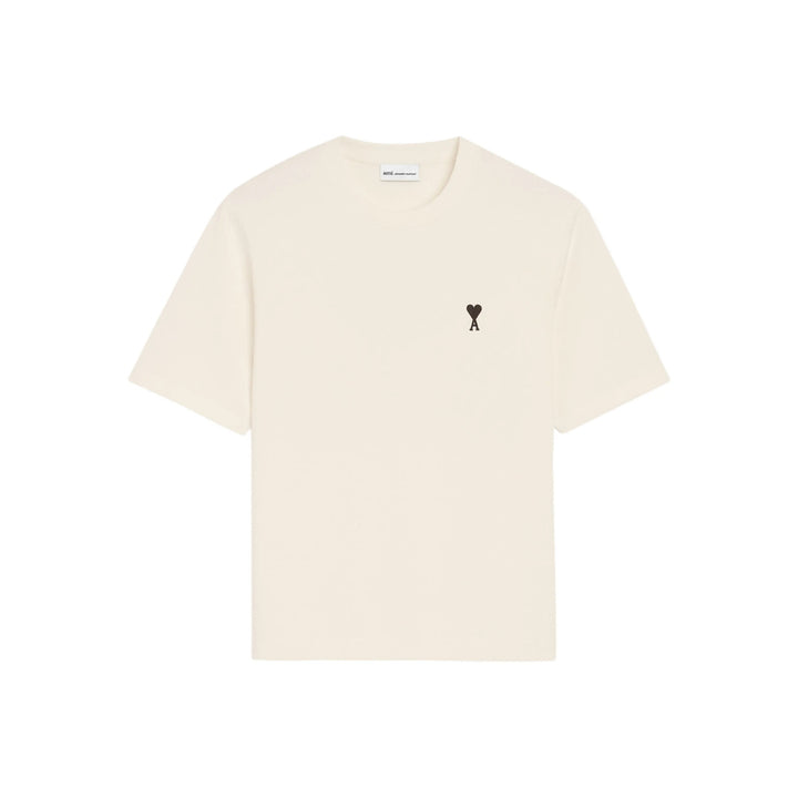 Ami Paris T Shirts - Neutral | 8cc77295d1241cc351e83de9613434cf4907b96a