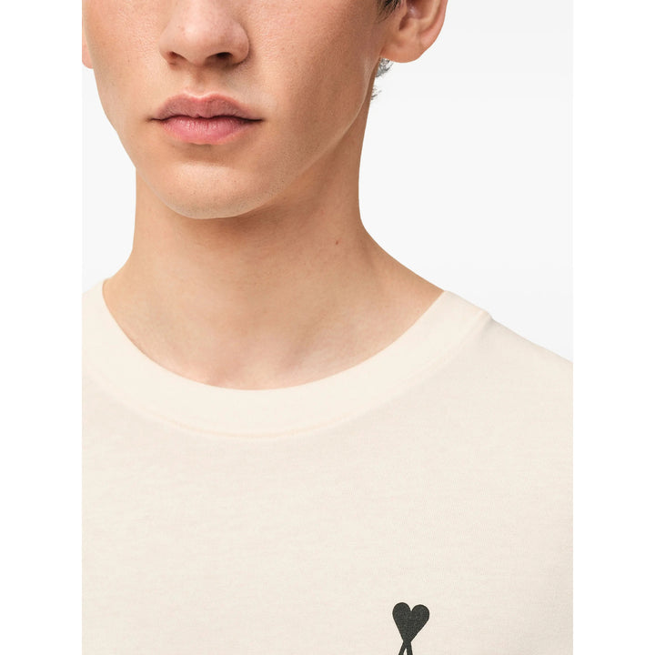 Ami Paris T Shirts - Neutral | a668526a1ed45c6c3fc7b4f5b6588f44f381f770