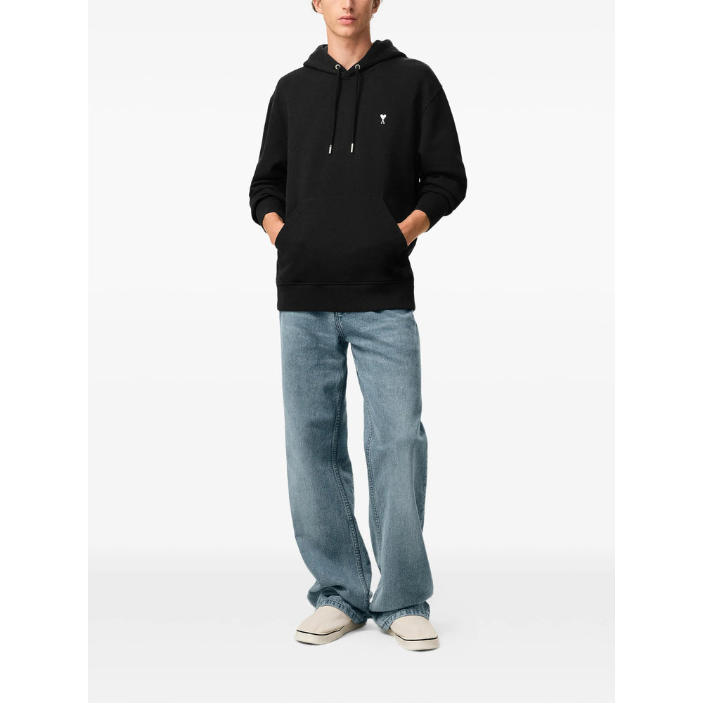 Ami Paris Sweatshirts - Black | 2704b0d5fecc0bbcca6cad77921ccb74d2c6dc77