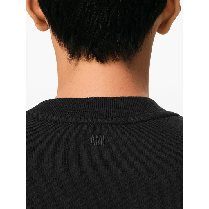 Ami Paris Sweatshirts - Black | 744327e373f33743042d451f7ac126cc5278470d