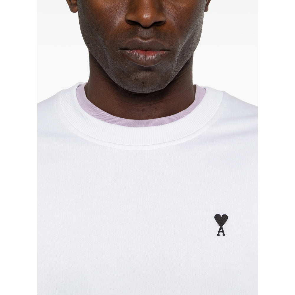 Ami Paris Sweatshirts - White | 27c951a1f2b80e86348c05ac10fe3069237a4e3b