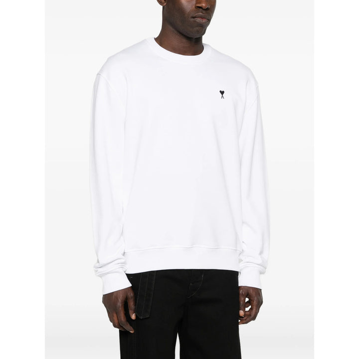 Ami Paris Sweatshirts - White | 1b786d6dce7b2b7e8f77bf751bee7e80f05eb9f6