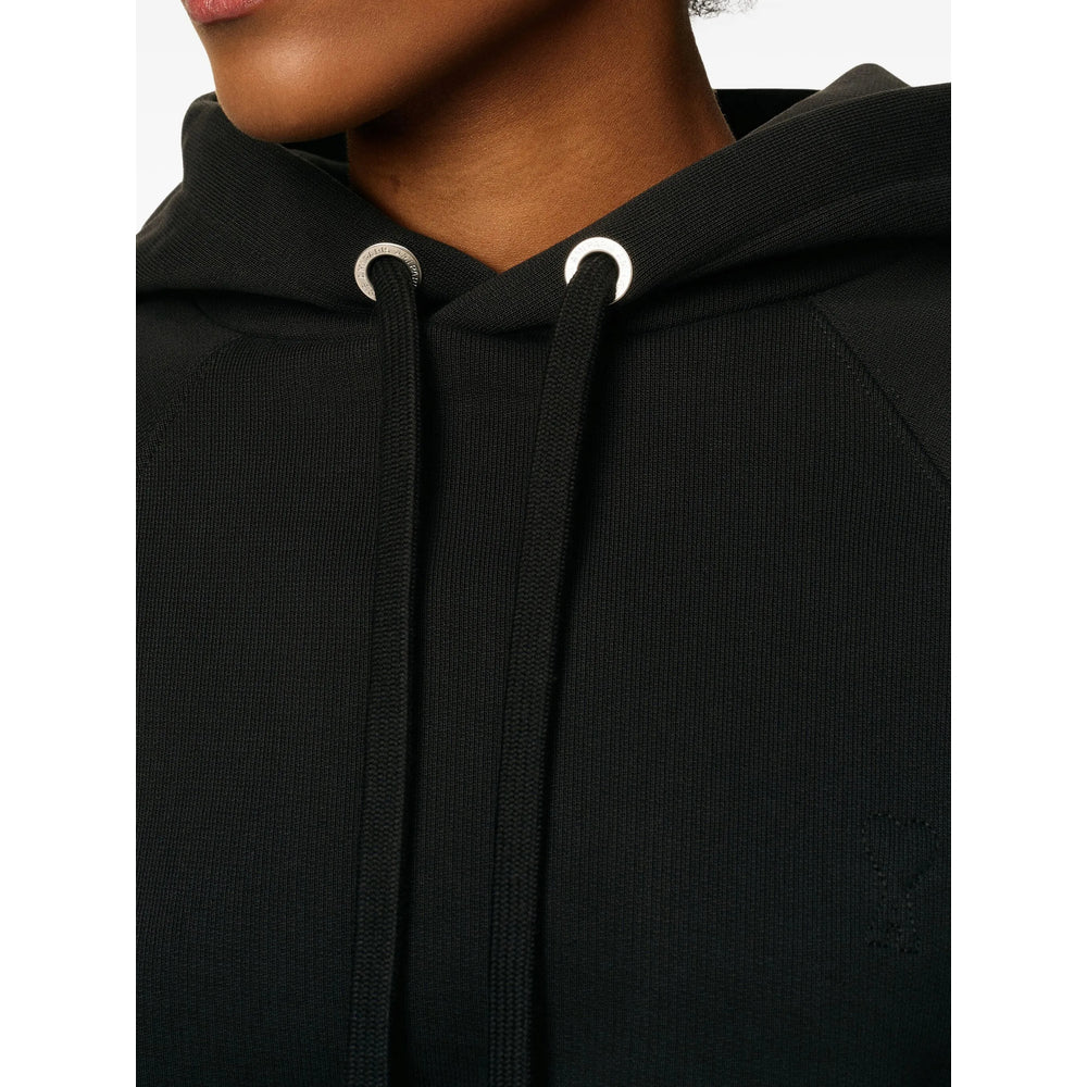 Ami Paris Sweatshirts - Black | 72079d4a1c8f71c16405812e5b076823765b41d4