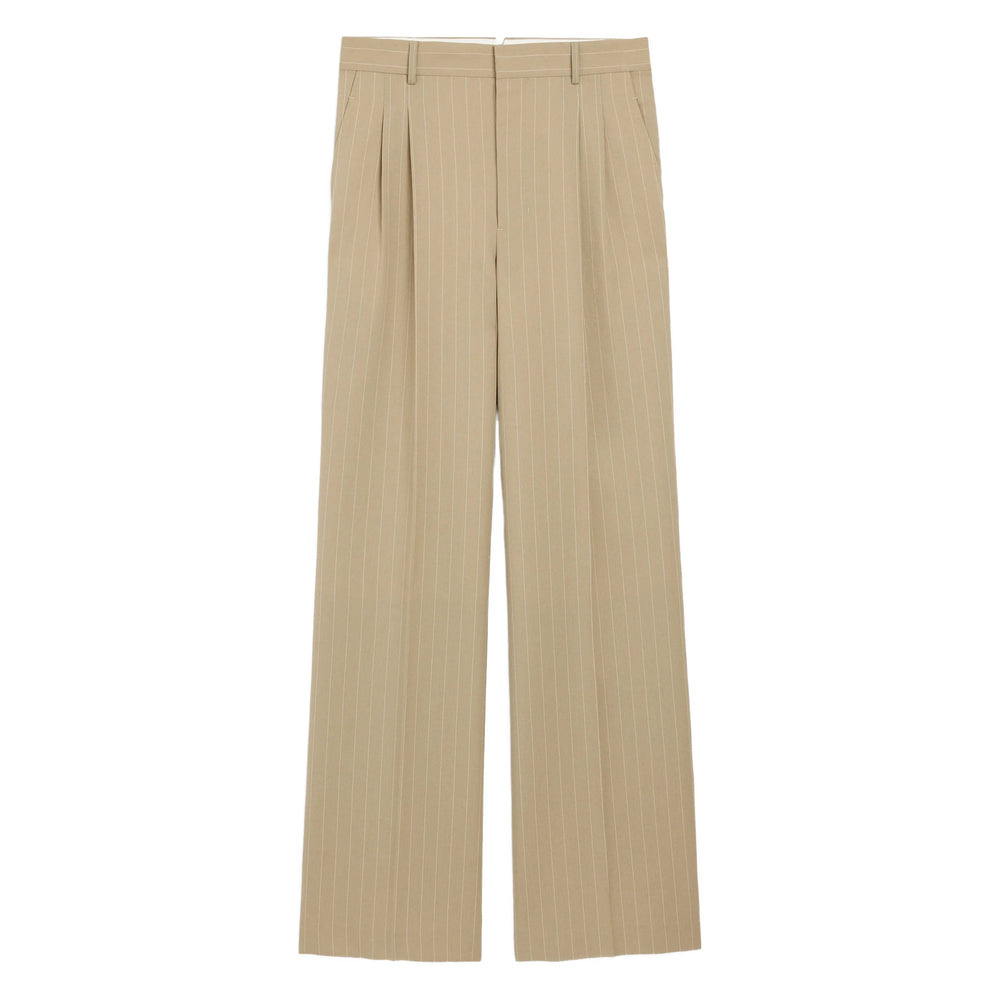 Ami Paris Pants - Neutral | a13d709a96365b95a8e978320c0dad0ea1b8da7a