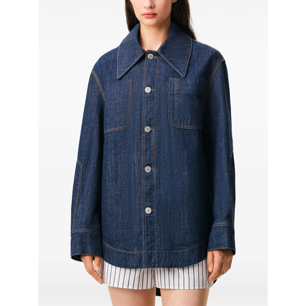 Ami Paris Outerwears - Blue | 5d907b2002f98c8baf7bc31ec47074c712353777