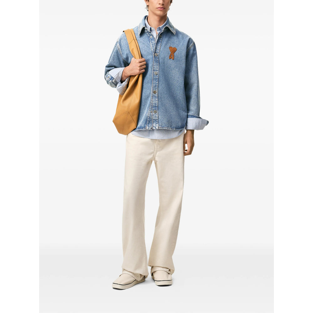 Ami Paris Outerwears - Blue | 22d338c3d800494b1fd540c2a89b9026e8b9410d