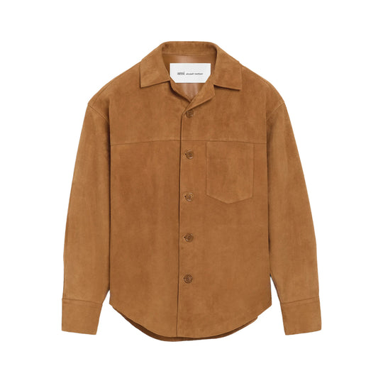 Leather Shirts Brown