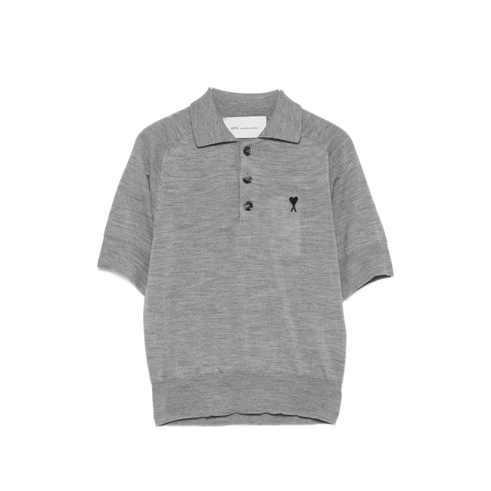 Ami Paris Sweaters - Gray | b31b76761c66bd1aa6f0c98a30d549ff4444b901